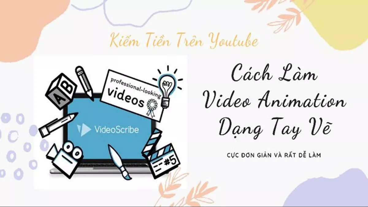 Cách làm video animation dạng tay vẽ