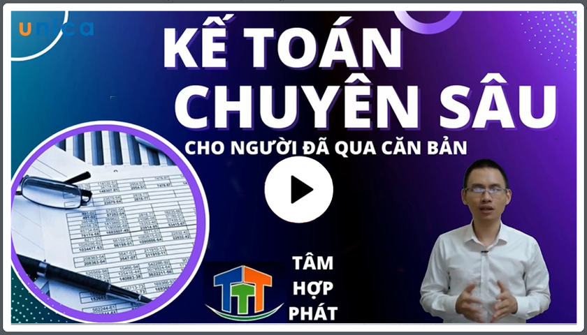 Kế toán chuyên sâu cho người đã qua căn bản