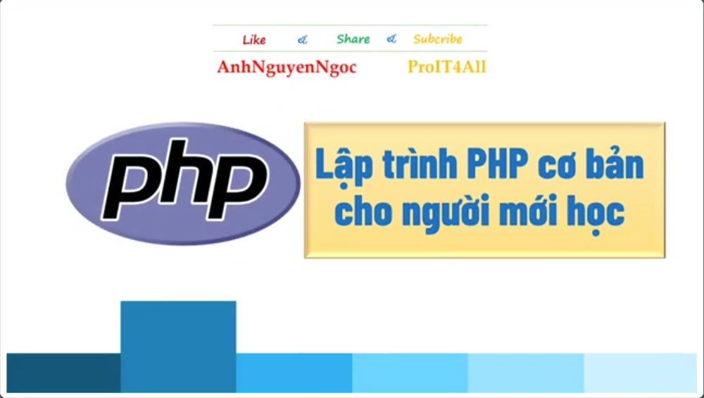 Lập trình PHP cơ bản với người mới
