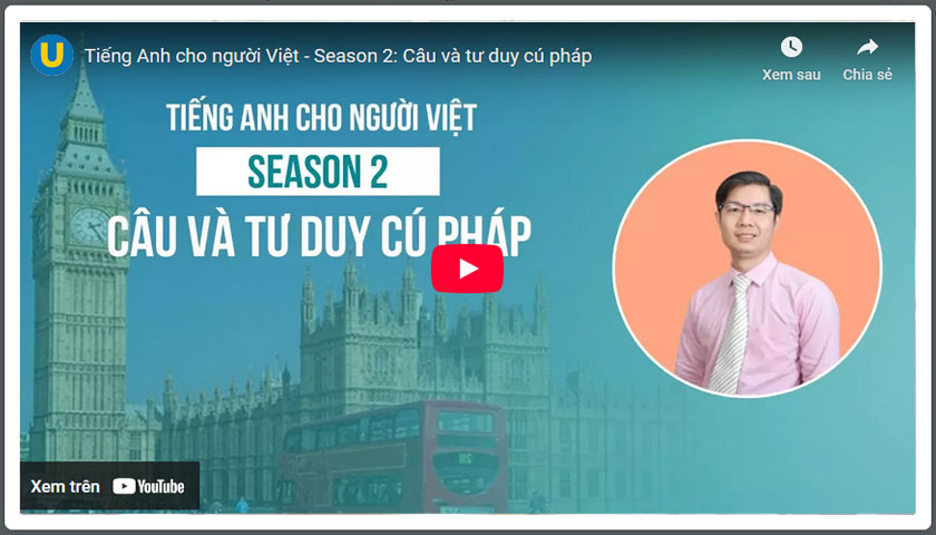 Tiếng Anh Cho Người Việt Phần 2