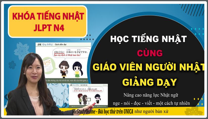 Học Tiếng Nhật Online - Khóa JLPT N4