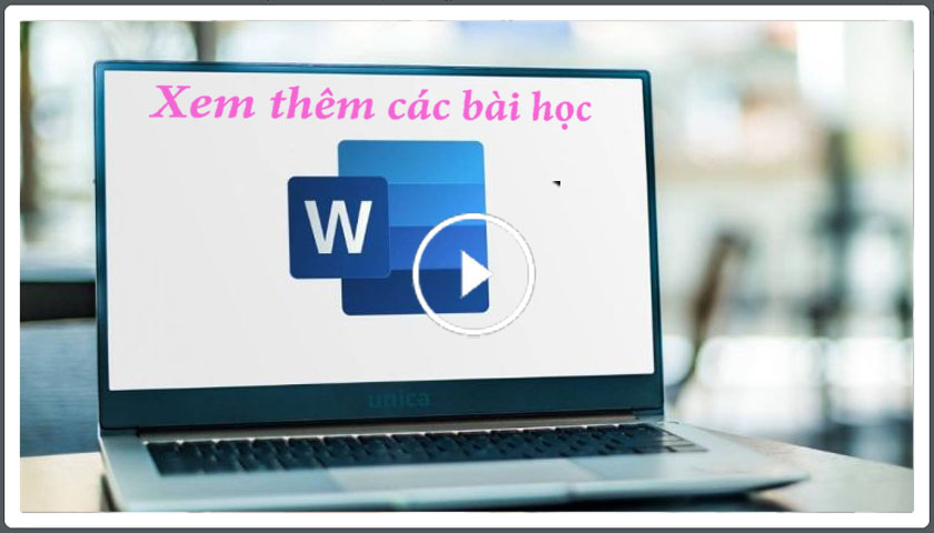 Làm Chủ Word 2016