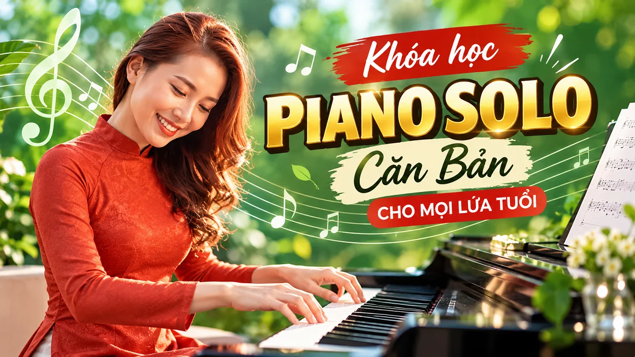 Piano Solo Căn Bản Cho Mọi Lứa Tuổi